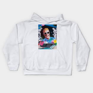 Max Headroom Vacation Kids Hoodie